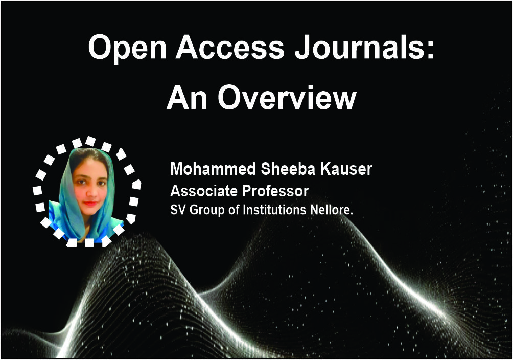 Open Access Journals: An Overview